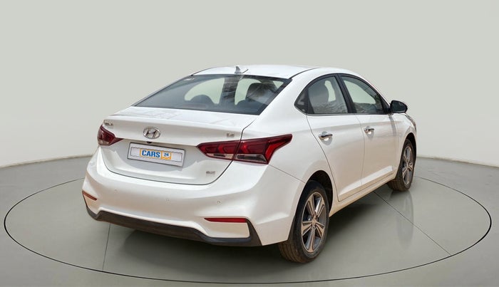 2019 Hyundai Verna 1.6 VTVT SX (O) AT, Petrol, Automatic, 49,820 km, Right Back Diagonal