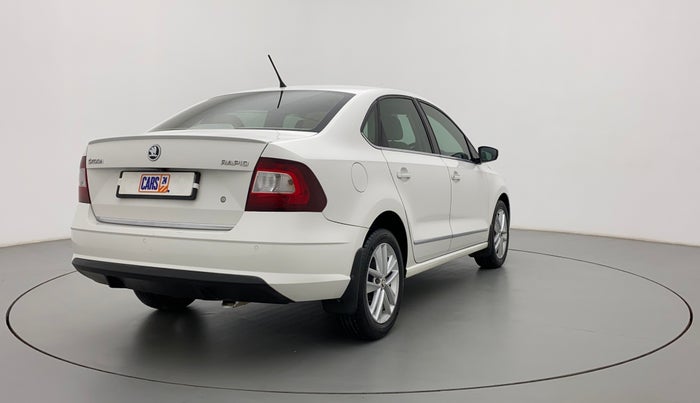 2020 Skoda Rapid STYLE AT TSI, Petrol, Automatic, 88,818 km, Right Back Diagonal