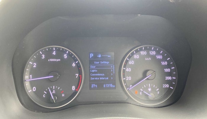 2018 Hyundai Verna 1.6 VTVT SX (O) AT, Petrol, Automatic, 61,288 km, Odometer Image