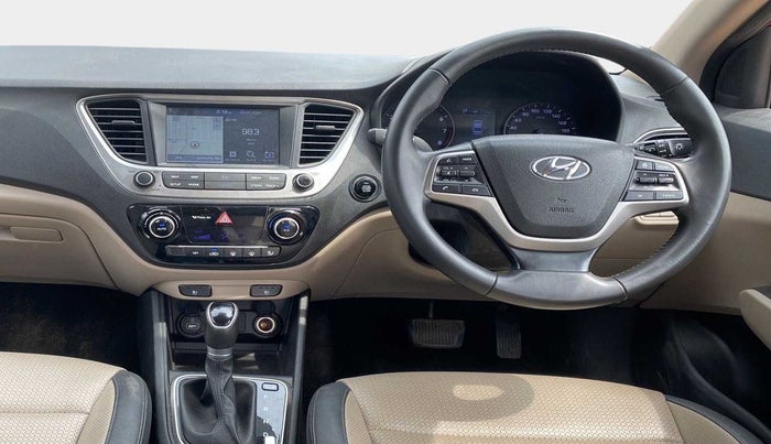 2018 Hyundai Verna 1.6 VTVT SX (O) AT, Petrol, Automatic, 61,288 km, Steering Wheel Close Up