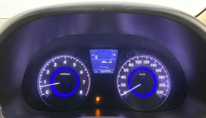 2014 Hyundai Verna FLUIDIC 1.6 VTVT SX OPT, Petrol, Manual, 56,933 km, Odometer Image