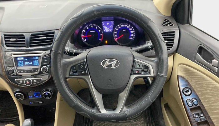 2016 Hyundai Verna 1.6 VTVT S AT, Petrol, Automatic, 68,448 km, Steering Wheel Close Up