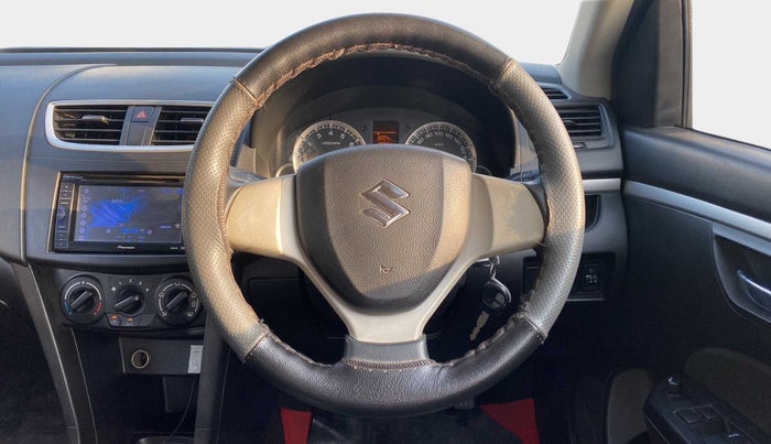 2014 Maruti Swift VXI, Petrol, Manual, 89,872 km, Steering Wheel Close Up