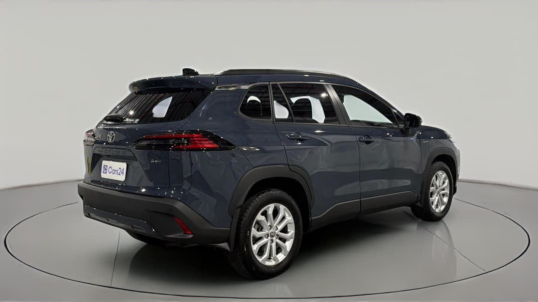 2025 Toyota Corolla Cross Gxl 2WD Hybrid, Automatic, 30395 km, Right Back Diagonal (45- Degree) View