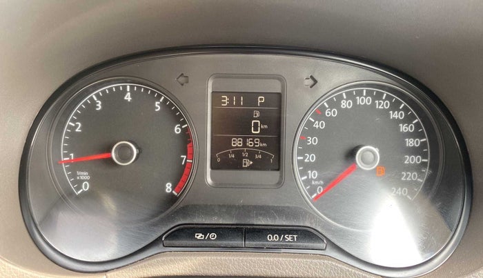 2016 Volkswagen Vento HIGHLINE PETROL AT, Petrol, Automatic, 88,166 km, Odometer Image