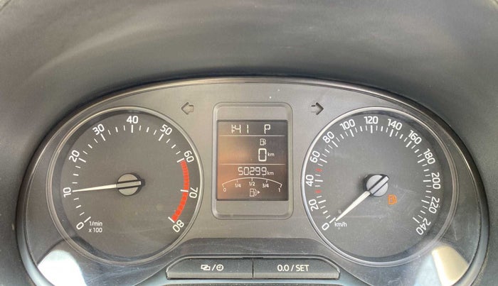 2021 Skoda Rapid AMBITION AT TSI, Petrol, Automatic, 50,295 km, Odometer Image