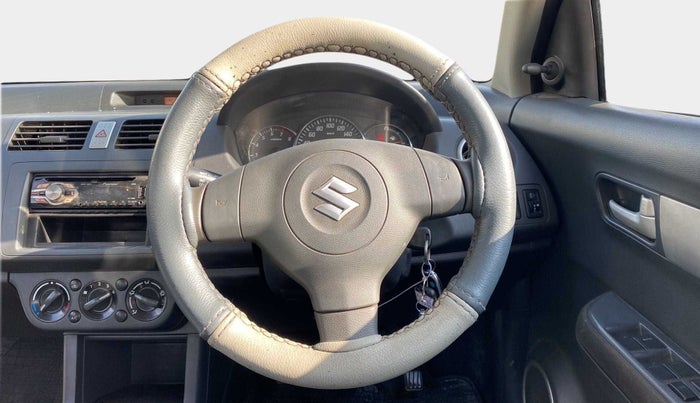 2011 Maruti Swift VXI, Petrol, Manual, 57,051 km, Steering Wheel Close Up