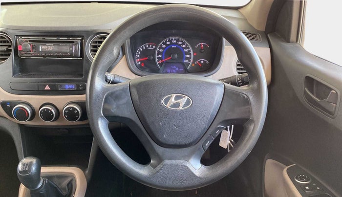 2015 Hyundai Grand i10 MAGNA 1.2 KAPPA VTVT, Petrol, Manual, 45,166 km, Steering Wheel Close Up