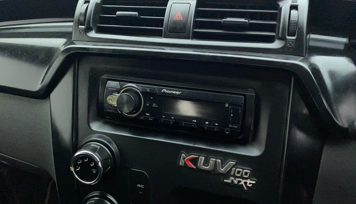 2019 Mahindra KUV 100 NXT K4+ P 6 STR, Petrol, Manual, 40,510 km, Infotainment system - AM/FM Radio - Not Working