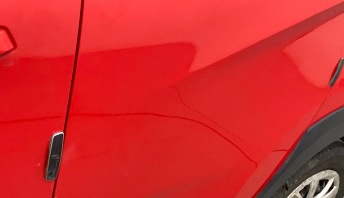 2019 Mahindra KUV 100 NXT K4+ P 6 STR, Petrol, Manual, 40,510 km, Rear left door - Minor scratches