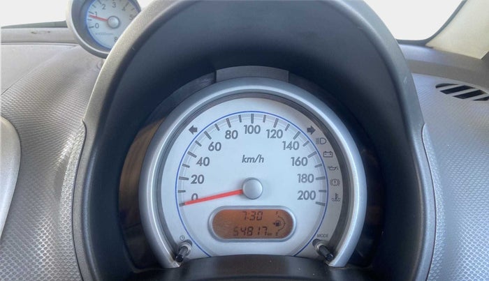 2011 Maruti Ritz VXI, Petrol, Manual, 54,811 km, Odometer Image