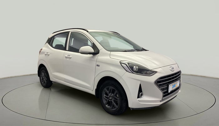 2022 Hyundai GRAND I10 NIOS SPORTZ AMT 1.2 KAPPA VTVT, Petrol, Automatic, 13,004 km, Right Front Diagonal