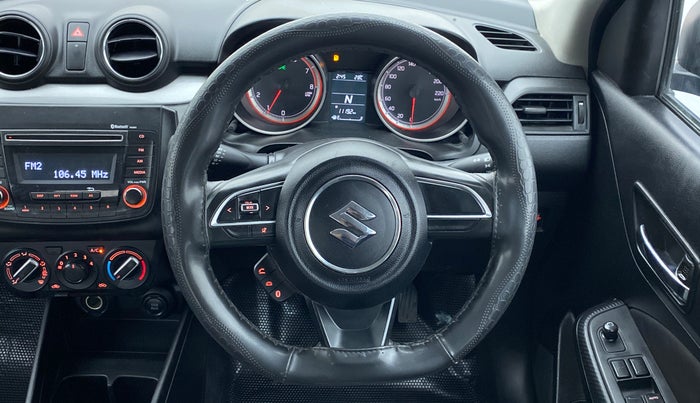 2018 Maruti Swift VXI AMT D, Petrol, Automatic, 47,786 km, Steering Wheel Close Up