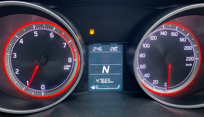 2018 Maruti Swift VXI AMT D, Petrol, Automatic, 47,786 km, Odometer Image