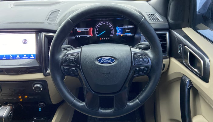 2020 Ford Endeavour 2.0 TITANIUM PLUS 4X2 AT, Diesel, Automatic, 94,795 km, Steering Wheel Close Up