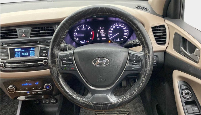 2015 Hyundai Elite i20 ASTA 1.4 CRDI, Diesel, Manual, 83,574 km, Steering Wheel Close Up