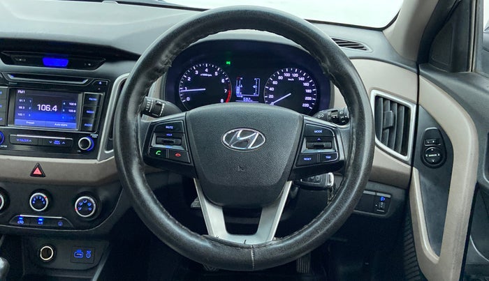2015 Hyundai Creta 1.6 S, Petrol, Manual, Steering Wheel Close Up