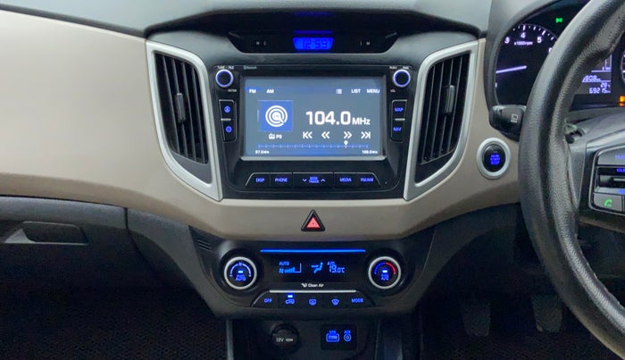2017 Hyundai Creta 1.6 SX PLUS PETROL, Petrol, Manual, 69,215 km, Air Conditioner