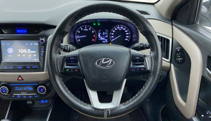2017 Hyundai Creta 1.6 SX PLUS PETROL, Petrol, Manual, 69,215 km, Steering Wheel Close-up