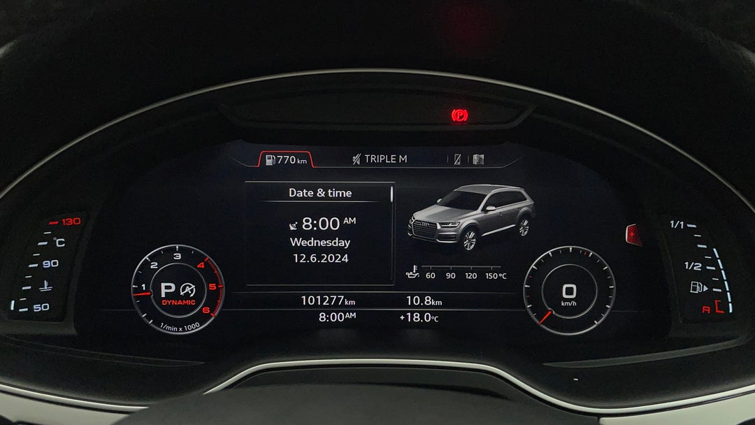 2018 Audi Q7 3.0 Tdi Quattro, Automatic, 101276 km, Odometer View