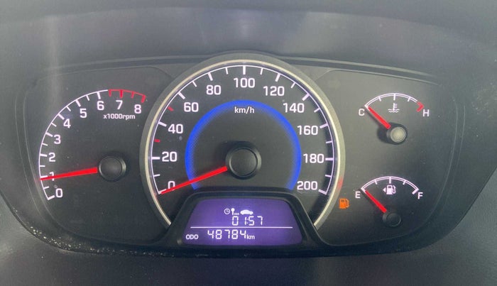 2017 Hyundai Grand i10 ASTA 1.2 KAPPA VTVT, Petrol, Manual, 48,753 km, Odometer Image