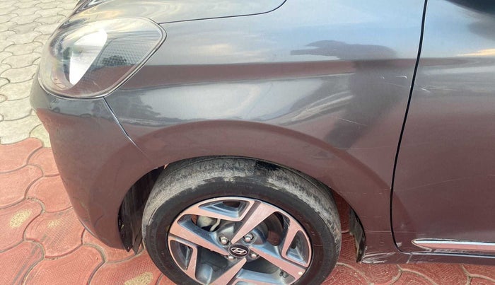 2020 Hyundai AURA SX 1.2, Petrol, Manual, 39,546 km, Left fender - Slightly dented