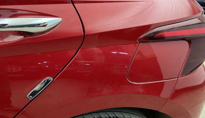 2023 Hyundai NEW I20 ASTA (O) 1.2 MT, Petrol, Manual, 11,174 km, Left quarter panel - Minor scratches