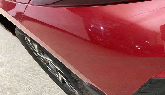 2023 Hyundai NEW I20 ASTA (O) 1.2 MT, Petrol, Manual, 11,174 km, Rear bumper - Minor scratches
