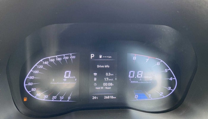 2021 Hyundai Verna SX (O) 1.5 VTVT IVT, Petrol, Automatic, 26,940 km, Odometer Image