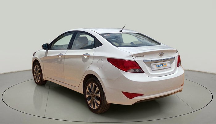 2015 Hyundai Verna FLUIDIC 4S 1.6 VTVT S(O), Petrol, Manual, 25,727 km, Left Back Diagonal