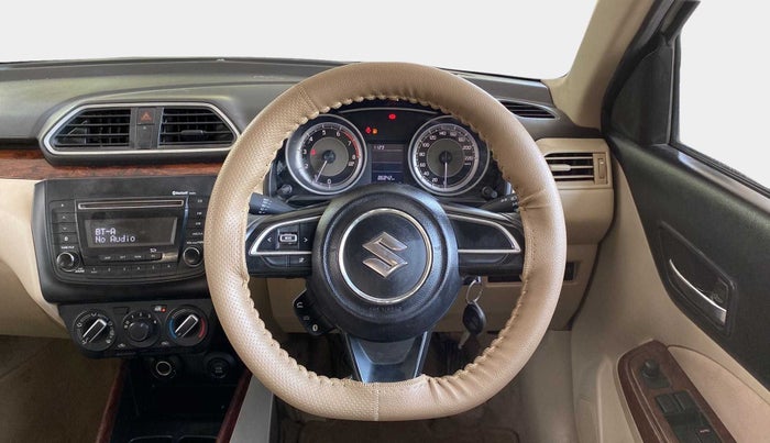 2018 Maruti Dzire VXI, Petrol, Manual, 86,832 km, Steering Wheel Close Up