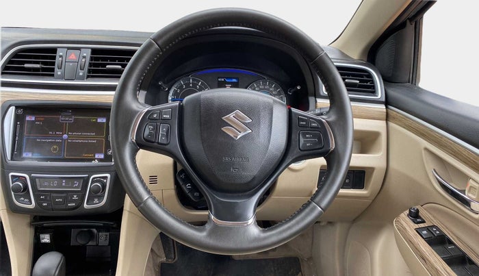 2020 Maruti Ciaz ALPHA  AT 1.5 SHVS PETROL, Petrol, Automatic, 12,867 km, Steering Wheel Close Up