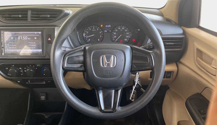 2019 Honda Amaze 1.2L I-VTEC E, Petrol, Manual, 53,075 km, Steering Wheel Close Up