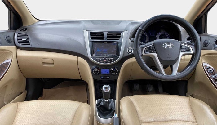 2012 Hyundai Verna FLUIDIC 1.6 VTVT SX OPT, Petrol, Manual, 69,542 km, Dashboard