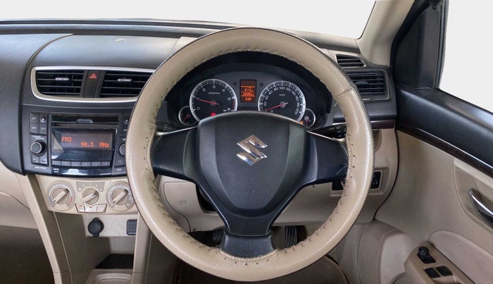 2015 Maruti Swift Dzire VDI ABS, Diesel, Manual, 1,22,180 km, Steering Wheel Close Up