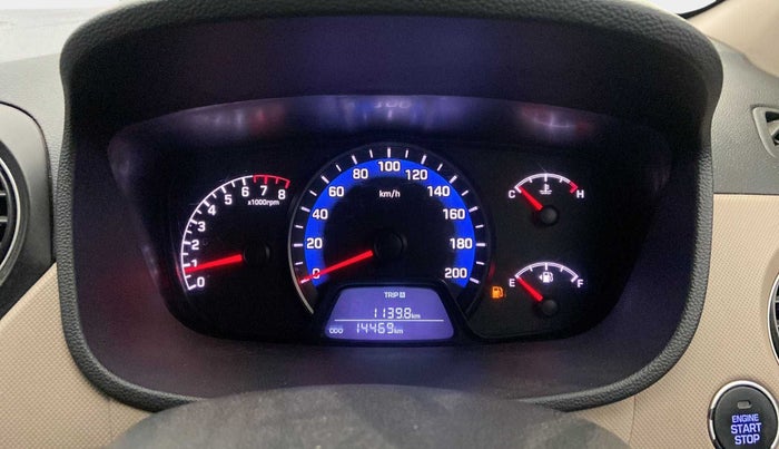 2018 Hyundai Xcent SX 1.2 (O), Petrol, Manual, 14,469 km, Odometer Image