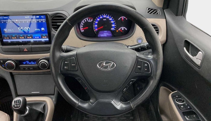 2014 Hyundai Xcent SX 1.2 (O), Petrol, Manual, 62,570 km, Steering Wheel Close Up