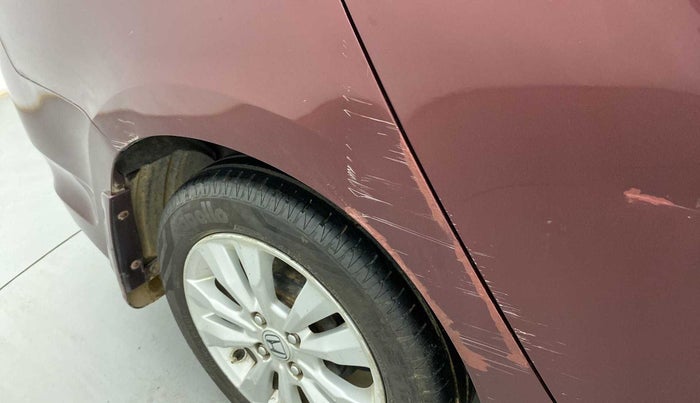 2012 Honda City 1.5L I-VTEC V MT SUNROOF, Petrol, Manual, 93,166 km, Right quarter panel - Minor scratches