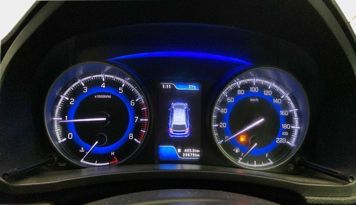 2017 Maruti Baleno ZETA PETROL 1.2, Petrol, Manual, 33,811 km, Odometer Image