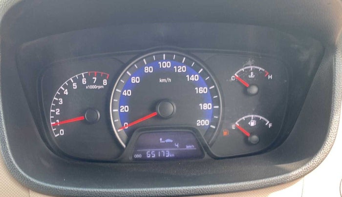 2014 Hyundai Xcent SX 1.2, Petrol, Manual, 65,166 km, Odometer Image