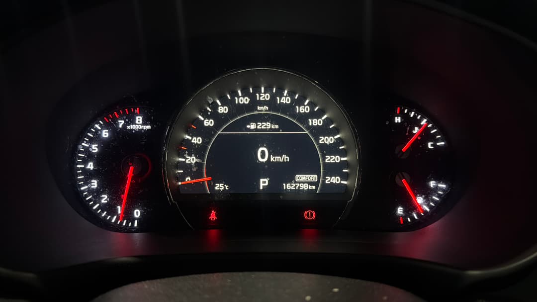 2019 Kia Sorento Sli (4x2), Automatic, 162978 km, Odometer View