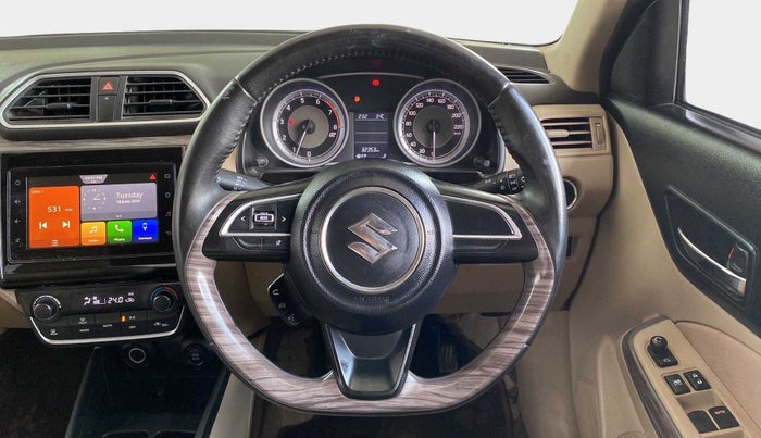 2020 Maruti Dzire ZXI, Petrol, Manual, 32,350 km, Steering Wheel Close Up