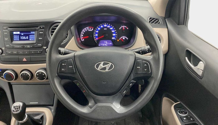 2015 Hyundai Xcent S 1.2, Petrol, Manual, 71,612 km, Steering Wheel Close Up