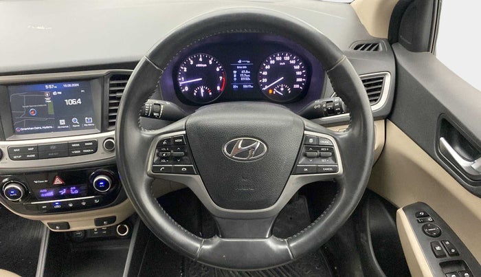 2018 Hyundai Verna 1.6 VTVT SX O, Petrol, Manual, 58,549 km, Steering Wheel Close Up