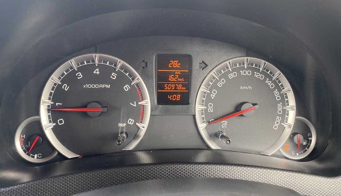 2016 Maruti Swift Dzire ZXI, Petrol, Manual, 51,221 km, Odometer Image