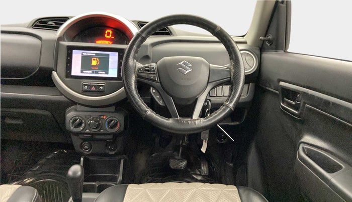 2021 Maruti S PRESSO VXI PLUS AMT, Petrol, Automatic, 27,180 km, Steering Wheel Close Up