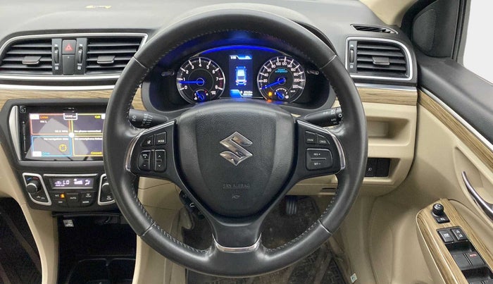 2019 Maruti Ciaz ALPHA 1.5 SHVS PETROL, Petrol, Manual, 48,135 km, Steering Wheel Close Up