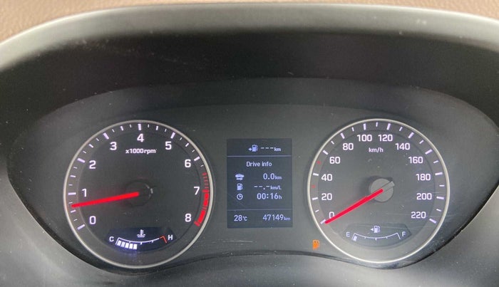 2018 Hyundai Elite i20 ASTA 1.2 (O), Petrol, Manual, 47,127 km, Odometer Image