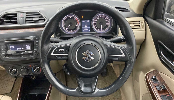 2017 Maruti Dzire VDI AMT, Diesel, Automatic, 95,453 km, Steering Wheel Close Up