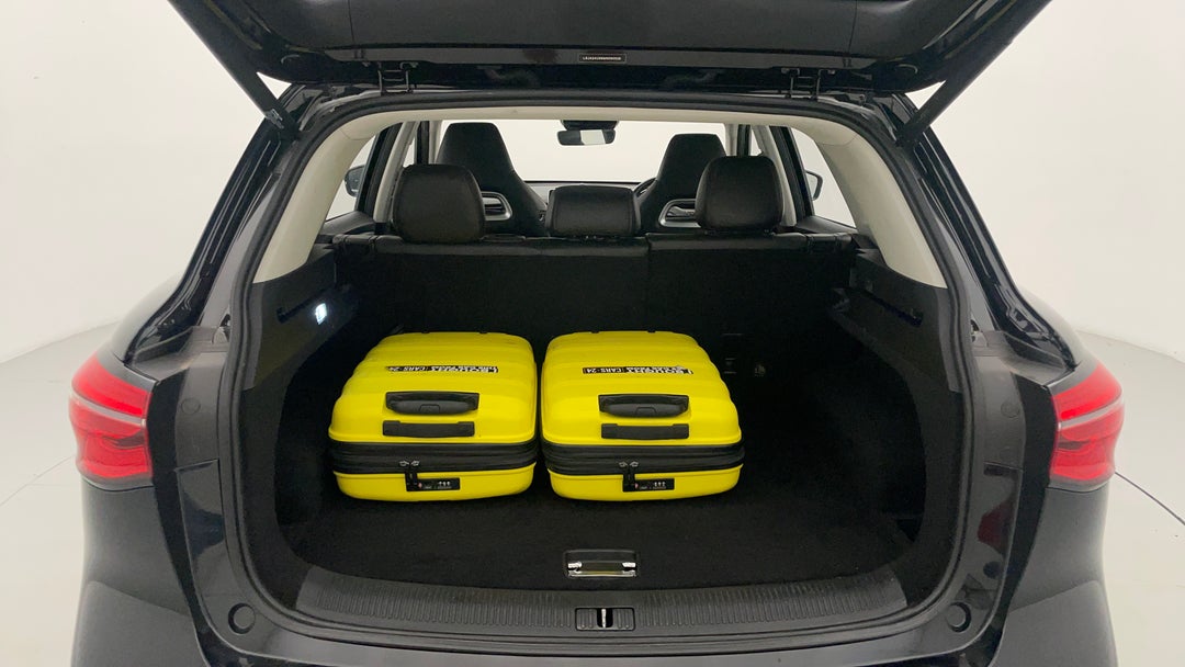 Boot Inside View with Luggage